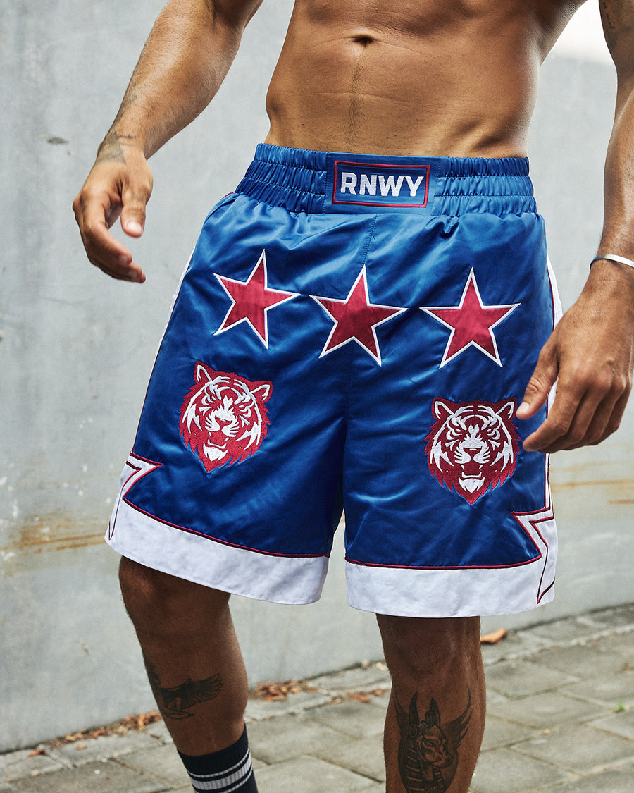 NOAH BOXING SHORTS - BLUE/WHITE - NOAHBOXINGSHORTS-BLUEWHITE-04