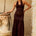 NYRA LOW WAISTED MAXI SKIRT - CHOCOLATE