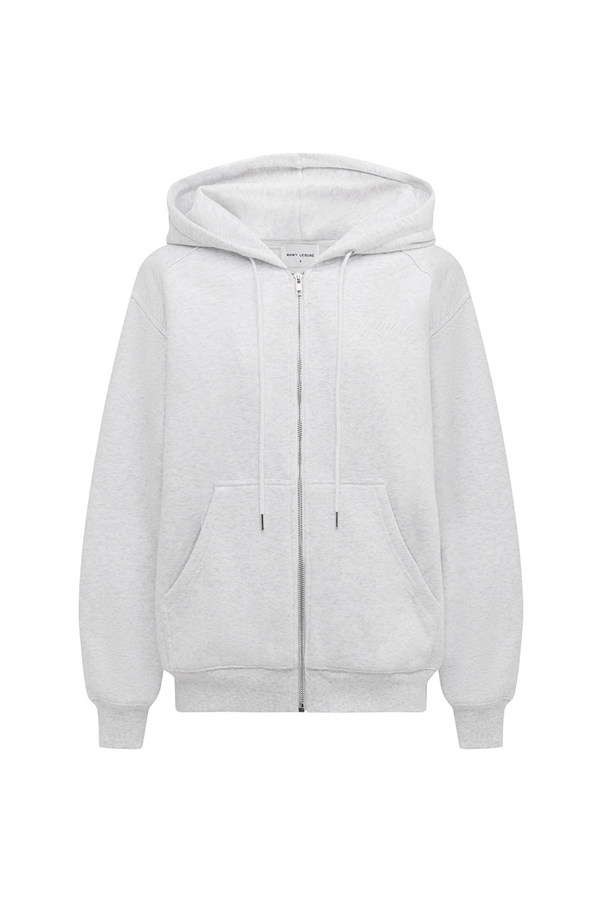 OAKLYNN OVERSIZED ZIP UP JACKET - GREY MARLE - OAKLYNNOVERSIZEDZIPUPJACKET-GREYMARLE-24