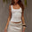 OCEANA SEQUIN MINI SKIRT - PEARL