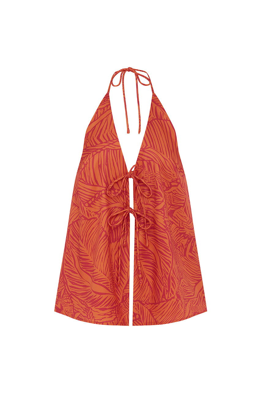 OCTAVIA TOP - AIRA ORANGE - OCTAVIATOP-AIRAORANGE