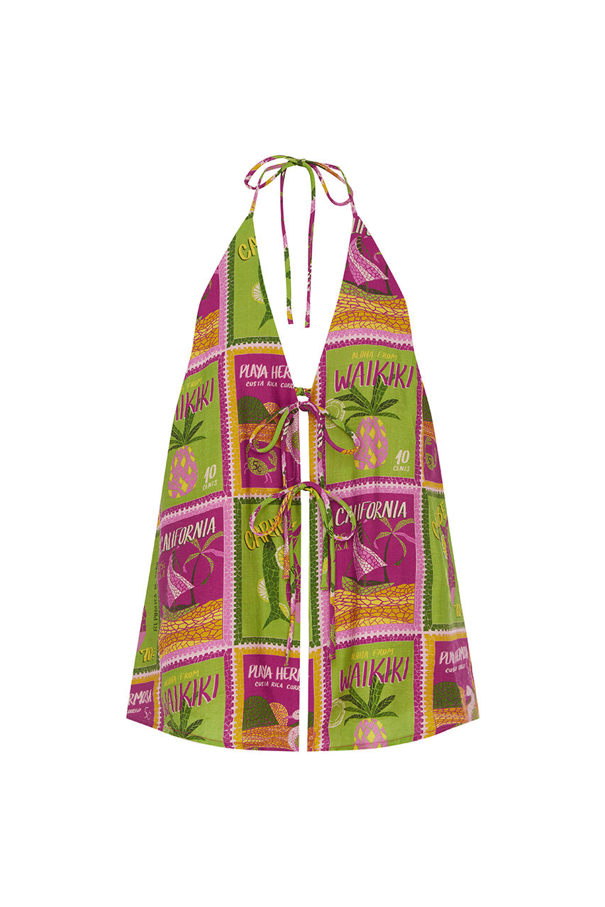 OCTAVIA TOP - ALOHA LIME - OCTAVIATOP-ALOHALIME
