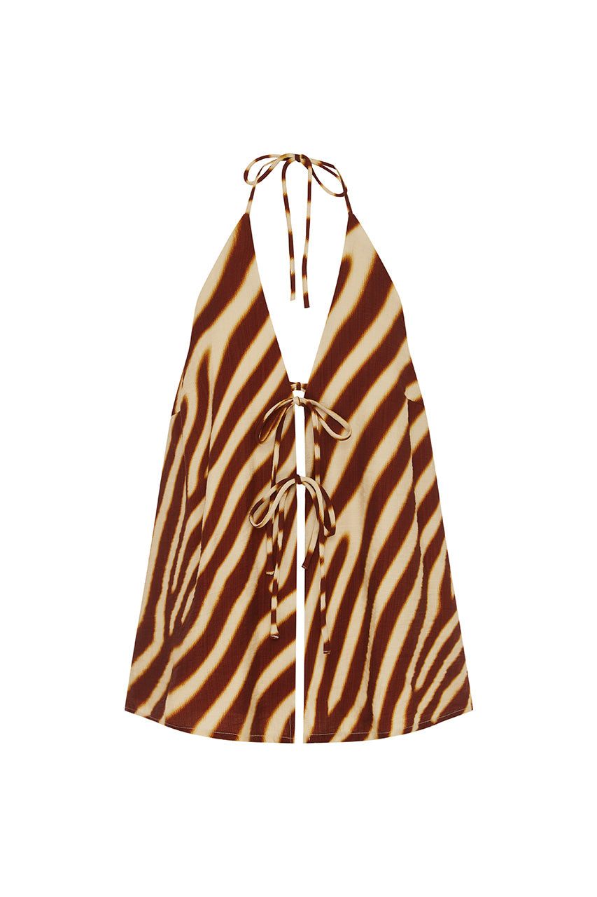 OCTAVIA TOP - MONTIE CHOC - OCTAVIATOP-MONTIECHOC