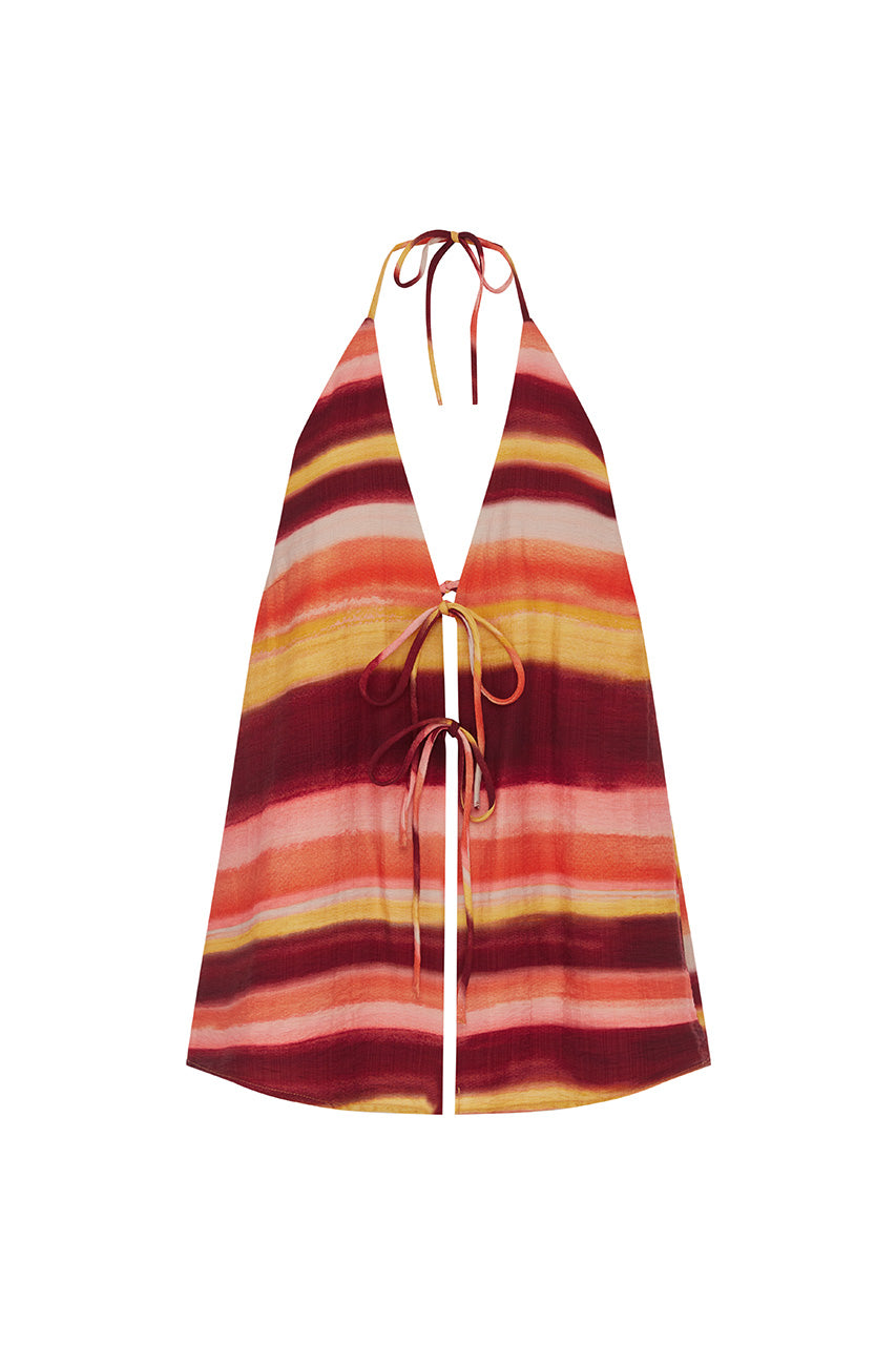 OCTAVIA TOP - ZAYNA ORANGE - OCTAVIATOP-ZAYNAORANGE