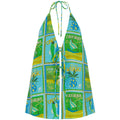 OCTAVIA TOP - ALOHA AQUA