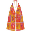 OCTAVIA TOP - ALOHA ORANGE