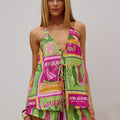 OCTAVIA TOP - ALOHA LIME