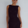 ODESSA MINI DRESS - BLACK