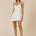 ODEZA MINI DRESS - WHITE