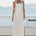 ODINA SQUARE NECK MAXI DRESS - IVORY