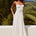 OLEYA BUSTIER LACE MAXI DRESS - WHITE