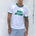 OLIVER SHORT SLEEVE T-SHIRT - WHITE/GREEN