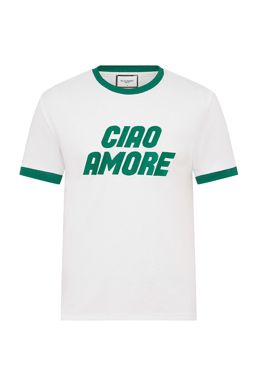 OLIVER SHORT SLEEVE T-SHIRT - WHITE/GREEN - OLIVERSHORTSLEEVET-SHIRT-WHITE_GREEN-3