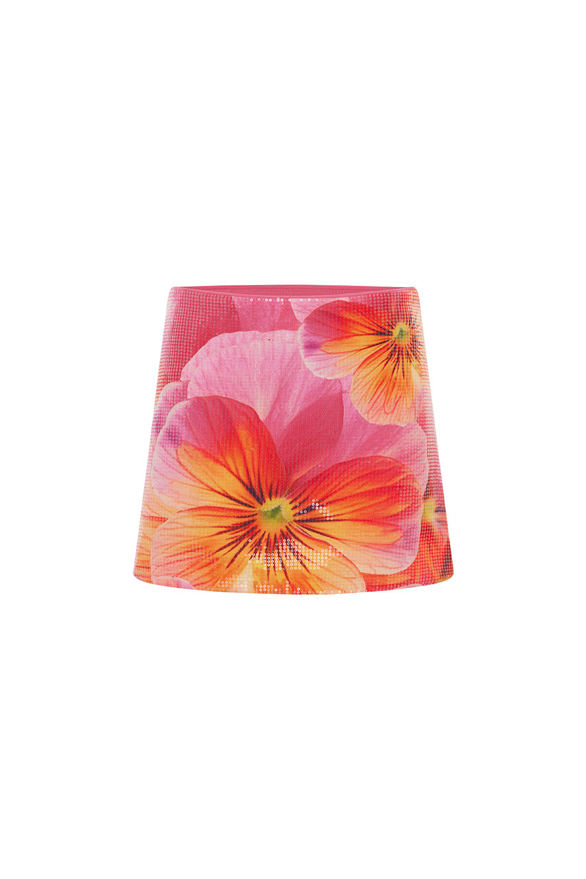 OPHIRA SEQUIN MINI SKIRT - PINK PANSY - OPHIRASEQUINMINISKIRT-PINKPANSY-5