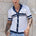OWEN SHIRT - WHITE/NAVY