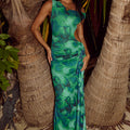 PALEN MAXI DRESS - CALISTA GREEN