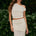 PERRIE ONE SHOULDER GATHERED TOP - CREAM