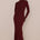 PETRA SLEEVED MAXI DRESS - WINE
