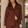 PICCILO SHIRT - CHOCOLATE