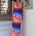 POSEY LOW PLUNGE MAXI DRESS - NADIA PINK OMBRE
