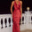 POSEY LOW PLUNGE MAXI DRESS - NOAH CHERRY