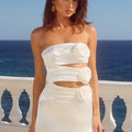 PRIYA MINI DRESS - IVORY