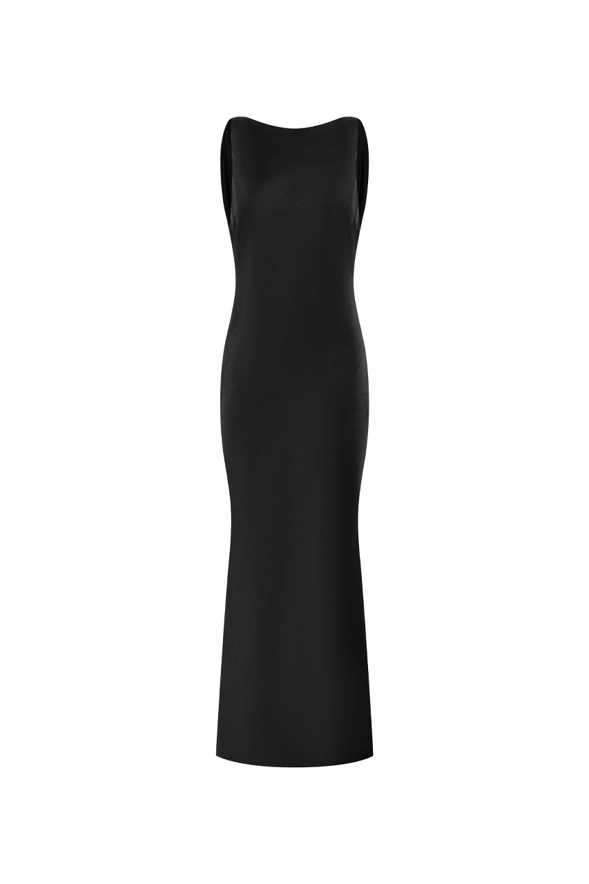 RAELYN MAXI DRESS - BLACK - RAELYN-GHOST---BLACK