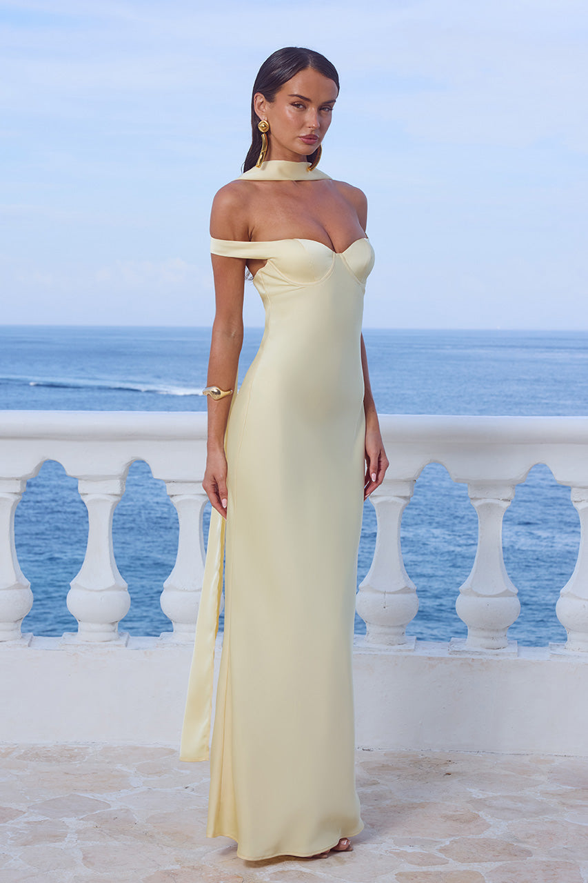 RAPHAELLA OFF SHOULDER MAXI DRESS - BUTTERMILK - RAPHAELLAOFFSHOULDERMAXIDRESS-BUTTERMILK_4