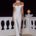 RAPHAELLA OFF SHOULDER MAXI DRESS - PEARL