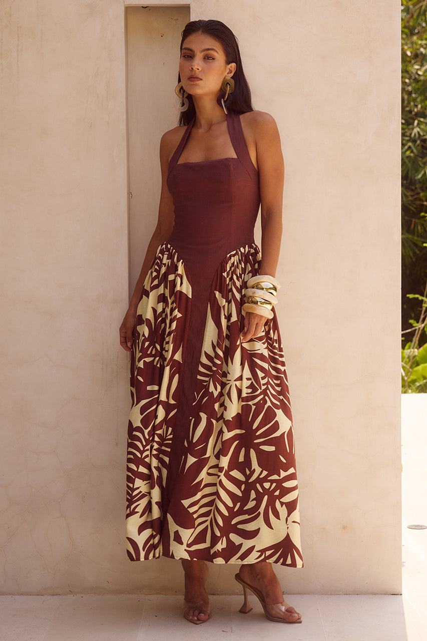 RASTIE MIDI DRESS - MATELO PRINT - RASTIE-MIDI-DRESS-MATELO-PRINT-_2