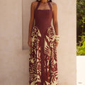 RASTIE MIDI DRESS - MATELO PRINT
