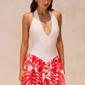 RASTIE MINI DRESS - MATELO RED