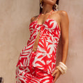 RASTIE MINI SKIRT - MATELO RED