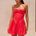 REINE MINI DRESS - RED