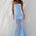 REMI STRAPLESS MAXI DRESS - SKY BLUE