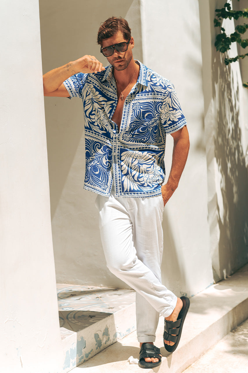 HAVANNA SHIRT - BLUE - RHT02632