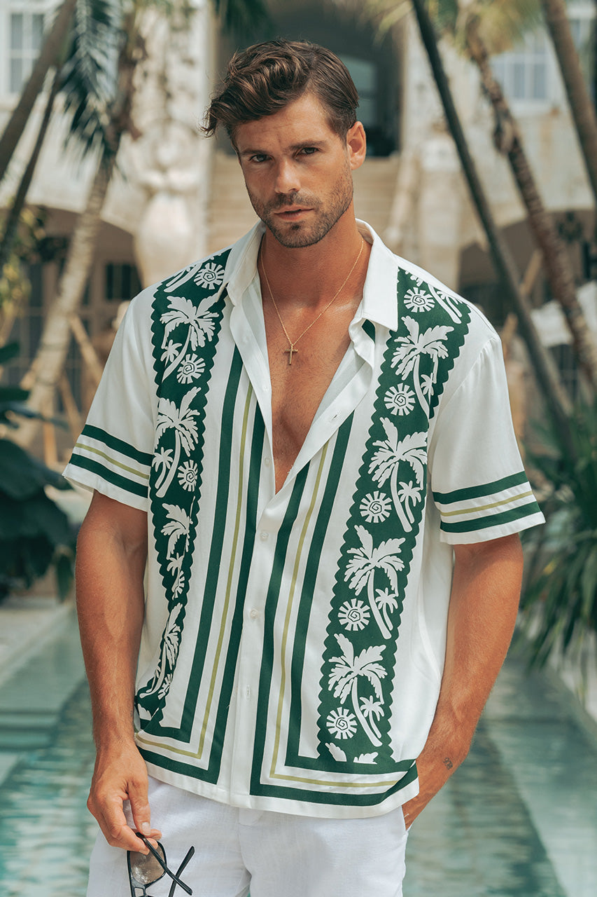 BLAKE SHIRT - GREEN - RHT04992