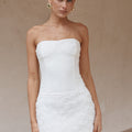 RIANA MINI DRESS - WHITE