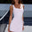 RIA QUEEN ANNE RUCHED BUST TOP - BALLET PINK