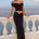 RIKKI MAXI SKIRT - BLACK
