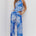 RILEIGH WIDE LEG PALAZZO PANT - SHELLIE BLUE