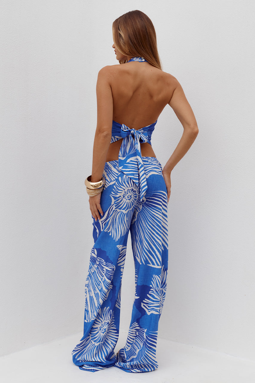 RILEIGH WIDE LEG PALAZZO PANT - SHELLIE BLUE - RILEIGHHALTERTIEBACKTOPXRILEIGHWIDELEGPALAZZOPANT-SHELLIEBLUE-6