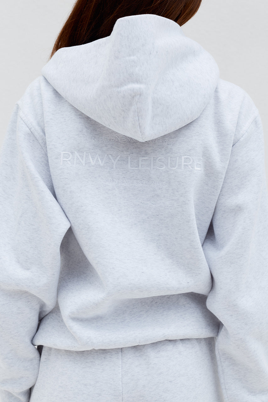RNWY OVERSIZED HOODIE - GREY MARLE - RNWYOVERSIZEDHOODIE-GREYMARLE-3