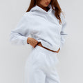 RNWY OVERSIZED HOODIE - GREY MARLE