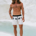 RNWY BOARDSHORT - WHITE