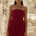 ROSALINE MINI DRESS - CHERRY
