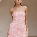 ROSALINE MINI DRESS - PINK