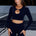 ROWEN KEYHOLE LONG SLEEVE TOP - BLACK