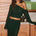 RUBY ONE SHOULDER RUCHED TOP - KHAKI