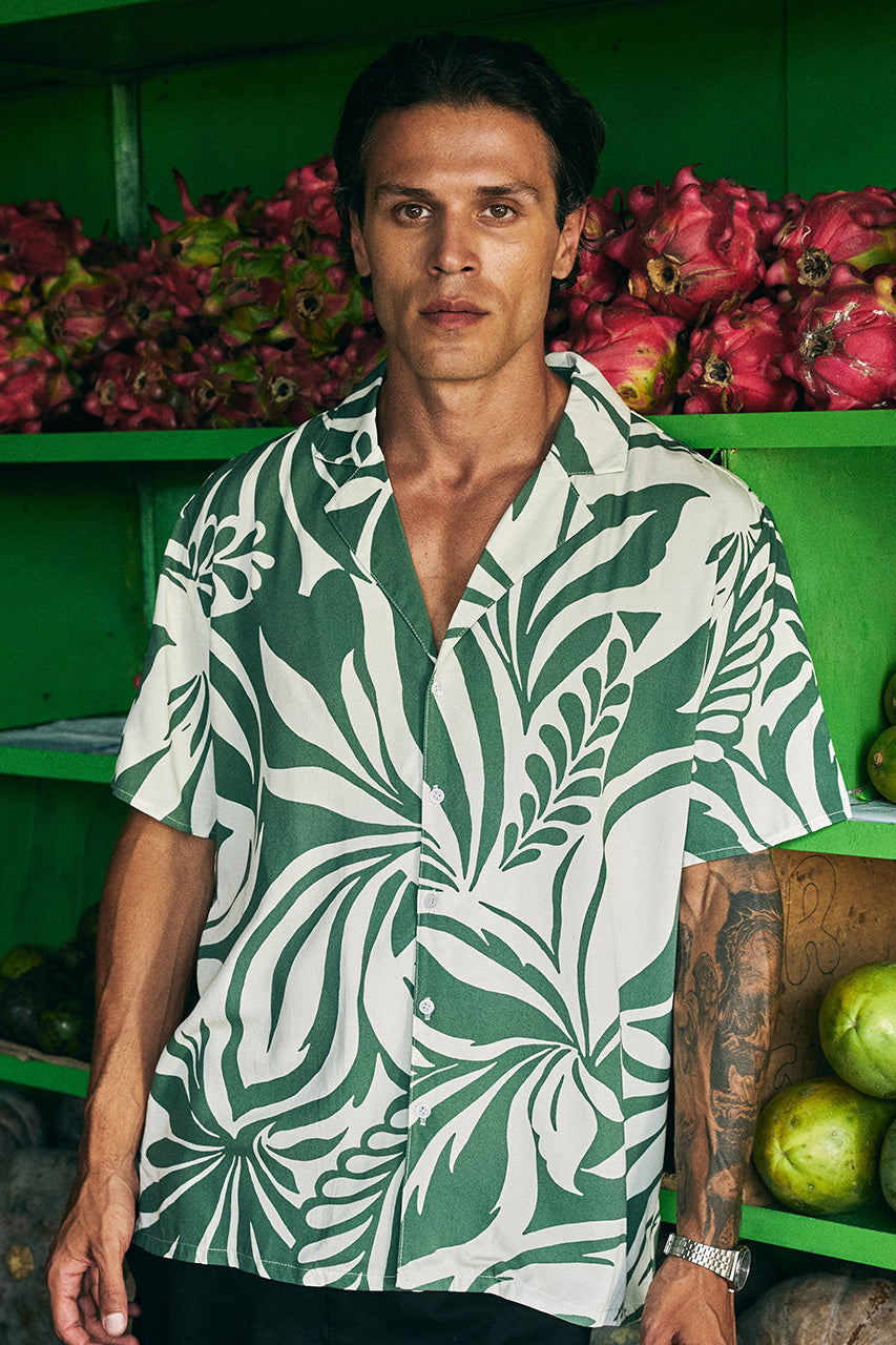 RUDY SHORT SLEEVE SHIRT - RUDY KHAKI